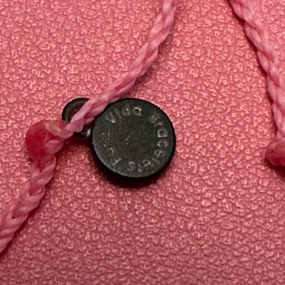 Pura Vida puravida Pink Awareness Ribbon Bracelet New - Picture 3 of 6